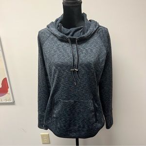 Athleta Funnel Neck Hooded Sweatshirt